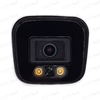 تصویر دوربین بالت IP فلزی 4 مگاپیکسل POE با لنز 2.8 شب رنگی میکروفون داخلی