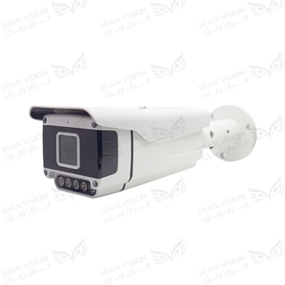 تصویر دوربین بالت بزرگ IP فلزی 8 مگاپیکسل با لنز 4 دارک شب رنگی میکروفون خارجی