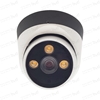 تصویر دوربین دام IP فلزی 4 مگاپیکسل با لنز 3.6 استارلایت شب رنگی میکروفون داخلی