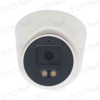 تصویر دوربین دام IP پلاستیکی 5 مگاپیکسل POE با لنز 2.8 استارلایت شب رنگی میکروفون داخلی