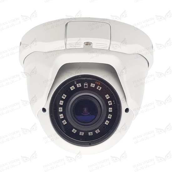 تصویر دوربین دام IP فلزی 5 مگاپیکسل با لنز موتورایز 2.8-12