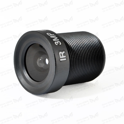تصویر لنز 3.6mm فیکس 3MP فلزی (M12-استاندارد)