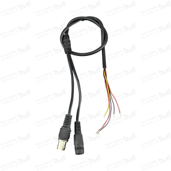 تصویر کابل دوربین 5 رشته مشکی (AHD1.5)