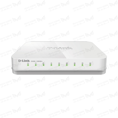 تصویر سوئیچ دی لینک 8 پورت 100 مدل DGS-1008A