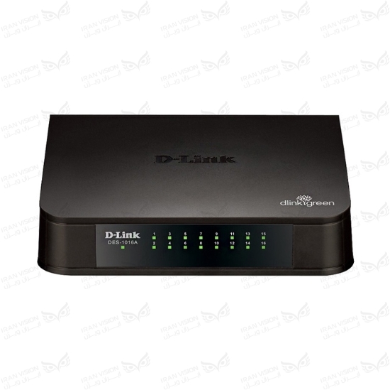 تصویر سوئیچ دی لینک 16 پورت 100 مدل DES-1016A