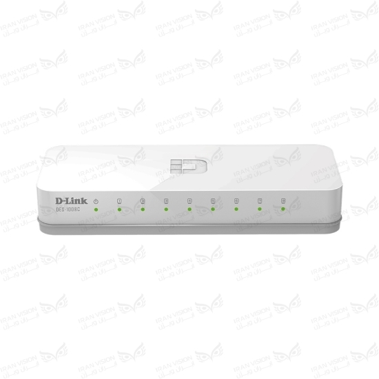 تصویر سوئیچ دی لینک 8 پورت 100 مدل DES-1008C