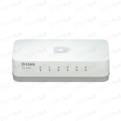 تصویر سوئیچ دی لینک 5 پورت 100 مدل DES-1005A