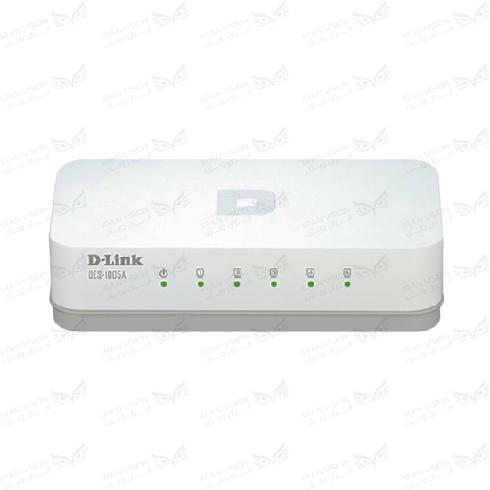 تصویر سوئیچ دی لینک 5 پورت 100 مدل DES-1005A
