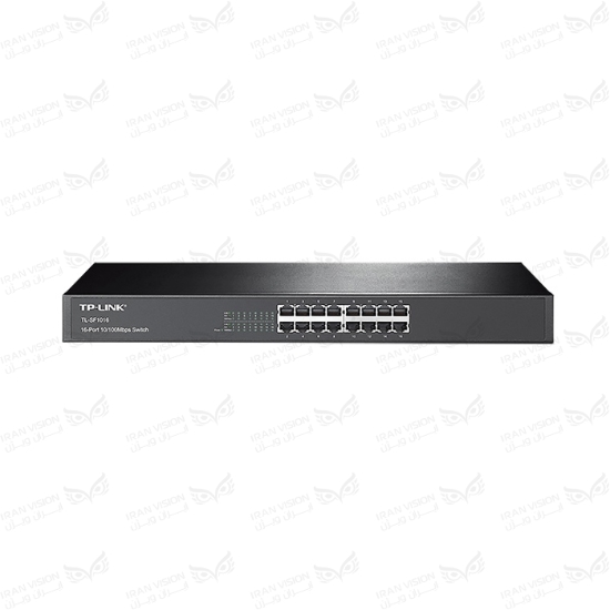 تصویر سوئیچ تی پی لینک 16 پورت 100 مدل TL-SF1016