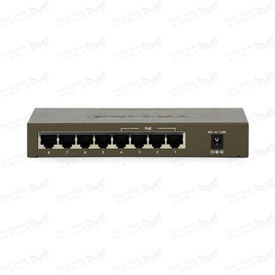 تصویر سوئیچ تی پی لینک 8 پورت 100 مدل TL-SF1008P