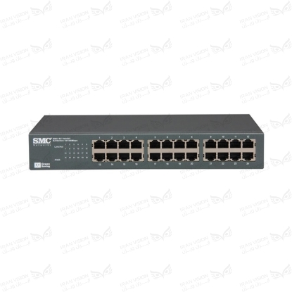 تصویر سوئیچ SMC 24 پورت 100 مدل SMC-EZ1024DT