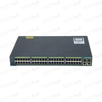 تصویر سوئیچ سیسکو 48 پورت 100 مدل WS-C2960-48PST-L