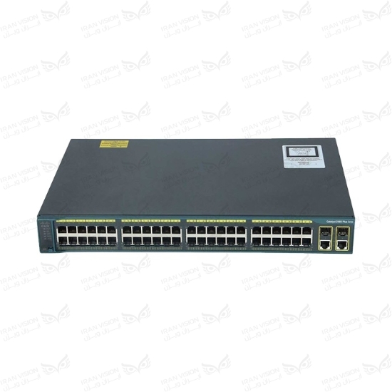 تصویر سوئیچ سیسکو 48 پورت 100 مدل WS-C2960-48PST-L
