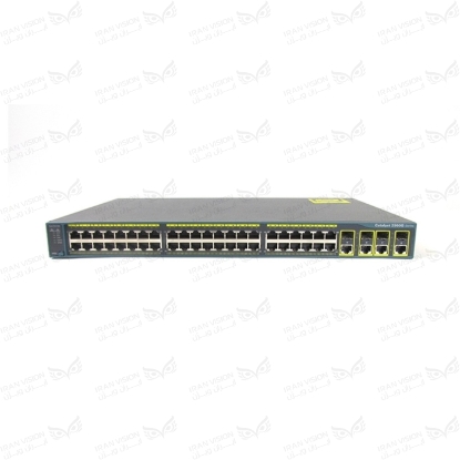 تصویر سوئیچ سیسکو 48 پورت 1000 مدل WS-C2960G-48TC-L
