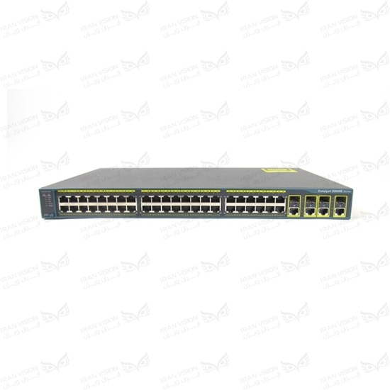 تصویر سوئیچ سیسکو 48 پورت 1000 مدل WS-C2960G-48TC-L