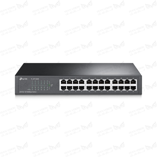 تصویر سوئیچ تی پی لینک 24 پورت 100 مدل SF1024D