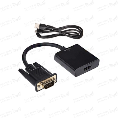 تصویر تبدیل VGA به HDMI