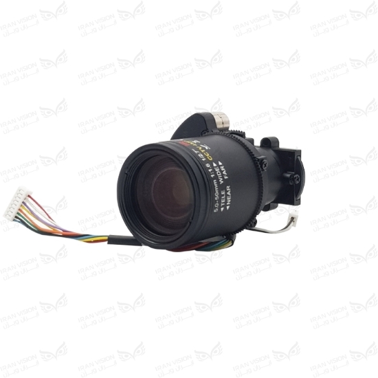 تصویر لنز 5-50mm موتورایز 4MP فلزی (M14-استارلایت)