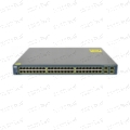 تصویر سوئیچ سیسکو 48 پورت100 فلزی  رک مونتWS-C3560-48PS-S(POE x24)(SFPx4)