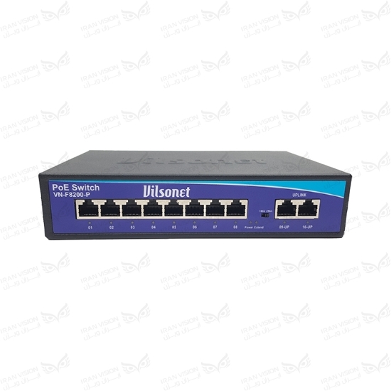 تصویر سوئیچ ویلسونت 8 پورت 1000 مدل VN-F8200PG