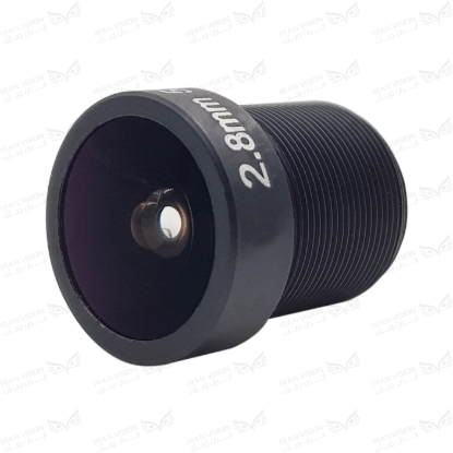 تصویر لنز 2.8mm فیکس 5MP فلزی (M12-استاندارد)