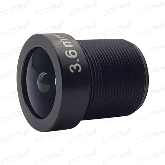 تصویر لنز 3.6mm فیکس 3MP فلزی (M12-استاندارد)