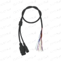 تصویر کابل دوربین 11 رشته مشکی (IP+POE1.25)