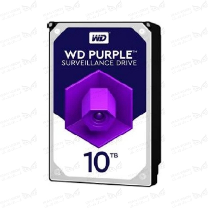 تصویر هارد اینترنال وسترن بنفش 10T گارانتی اصلی