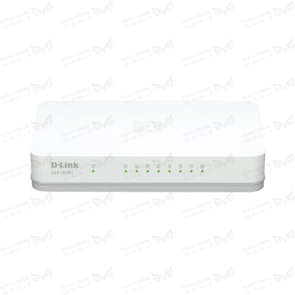 تصویر سوئیچ دی لینک 8 پورت1000 فلزی  DGS-1008A