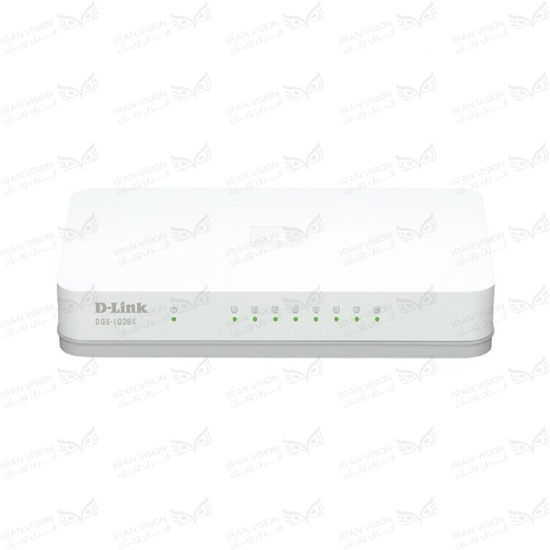 تصویر سوییچ دی لینک 8 پورت 1000 مدل DGS-1008A