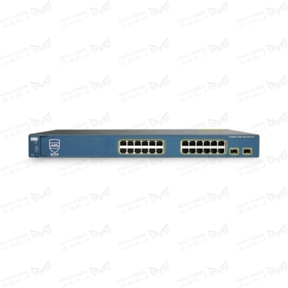 تصویر سوئیچ سیسکو  24 پورت  مدل WS-C3560-24PS-S