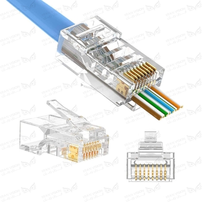 تصویر سوکت cat6 میانگذار