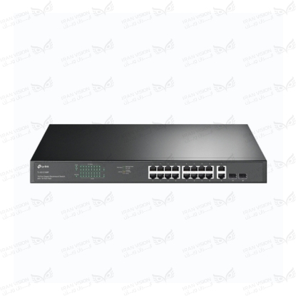 تصویر سوئیچ تی پی لینک 16 پورت1000 فلزی  رک مونتTL-SG1218MP(POE x16)(UPx2)(SFPx2)