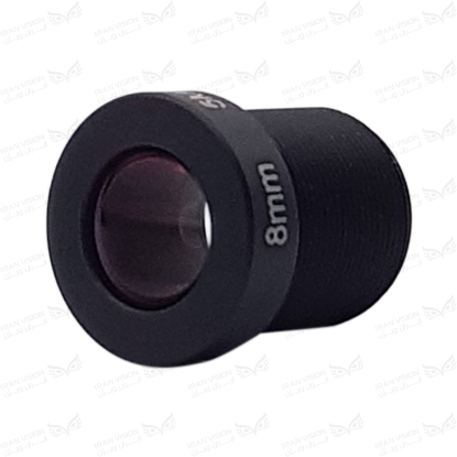 تصویر لنز 8mm فیکس 5MP فلزی (M12-استاندارد)