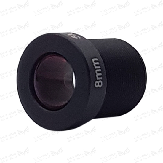 تصویر لنز 8mm فیکس 5MP فلزی (M12-استاندارد)