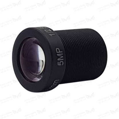 تصویر لنز 16mm فیکس 5MP فلزی (M12-استاندارد)