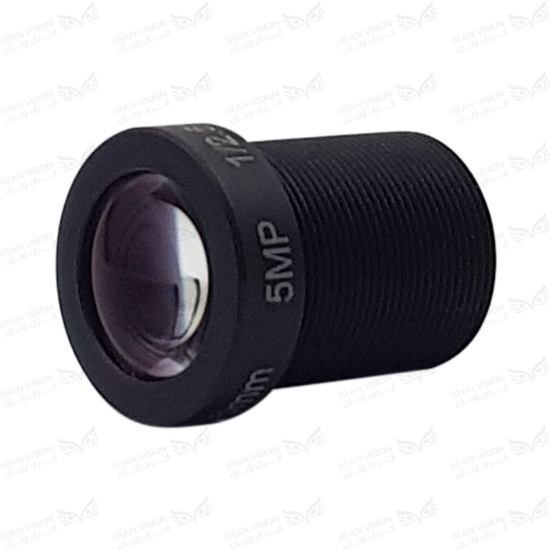 تصویر لنز 16mm فیکس 5MP فلزی (M12-استاندارد)