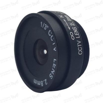 تصویر لنز 2.8mm فیکس 0.3MP  (CS-استارلایت)