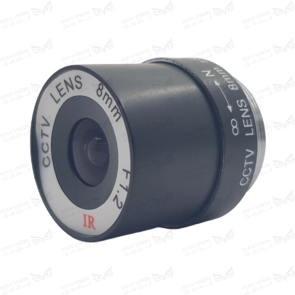 تصویر لنز 8mm فیکس 0.3MP  (CS-استارلایت)