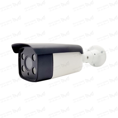 تصویر دوربین بالت بزرگ IP فلزی 6 مگاپیکسل با لنز  3.6 استارلایت شب رنگی