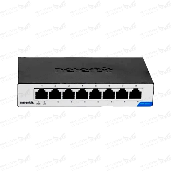 تصویر سوئیچ نتربیت 8 پورت 1000 مدل NGS-1008C