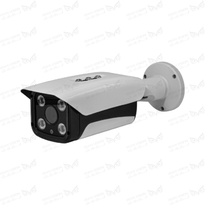 تصویر دوربین بالت بزرگ IP فلزی 5 مگاپیکسل POE با لنز  3.6 استارلایت  میکروفون داخلی