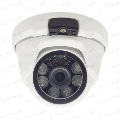 تصویر دوربین دام IP پلاستیکی 5 مگاپیکسل با لنز  3.6 استارلایت