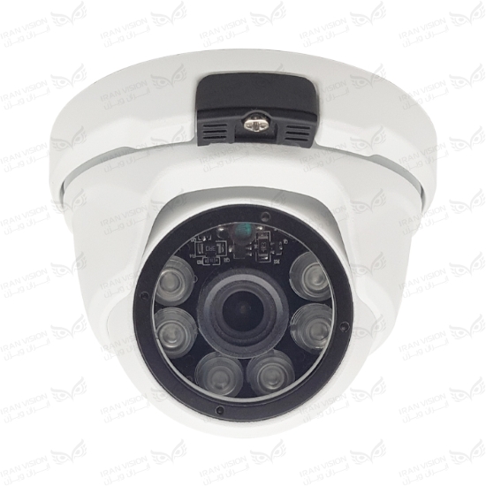 تصویر دوربین دام IP پلاستیکی 5 مگاپیکسل با لنز  3.6 استارلایت