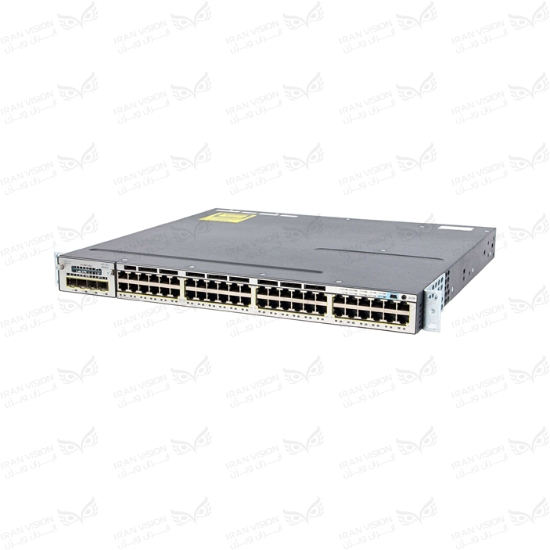 تصویر سوئیچ سیسکو 48 پورت 1000 مدل WS-C3750X-48PS