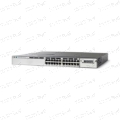 تصویر سوئیچ سیسکو 24 پورت1000 فلزی رک مونتWS-3750X-24PS(POE x24)