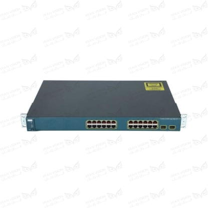 تصویر سوئیچ سیسکو 24 پورت 1000 مدل WS-C3560-24PSS