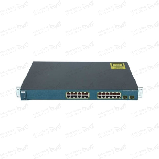 تصویر سوئیچ سیسکو 24 پورت 1000 مدل WS-C3560-24PSS