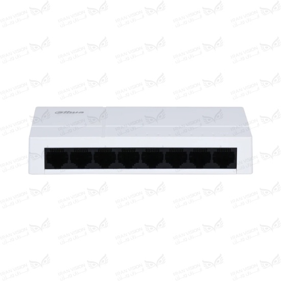 تصویر سوئیچ داهوا 8 پورت1000 پلاستیکی  DH-PFS3008-8GT-L
