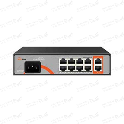 تصویر سوئیچ مکسرون 8 پورت 100 مدل MSW-3008FP-2GL-120I